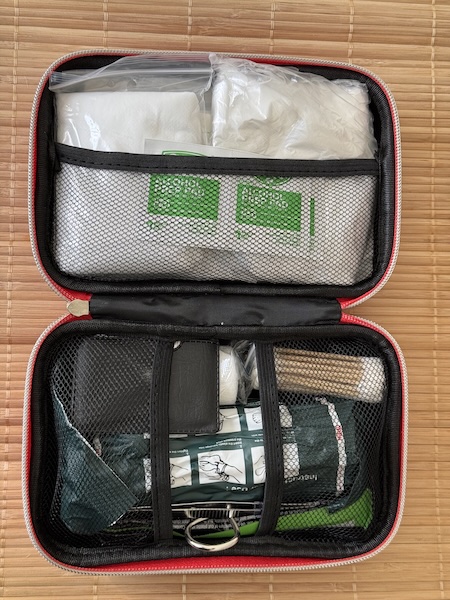 Open Personal Medical Kit