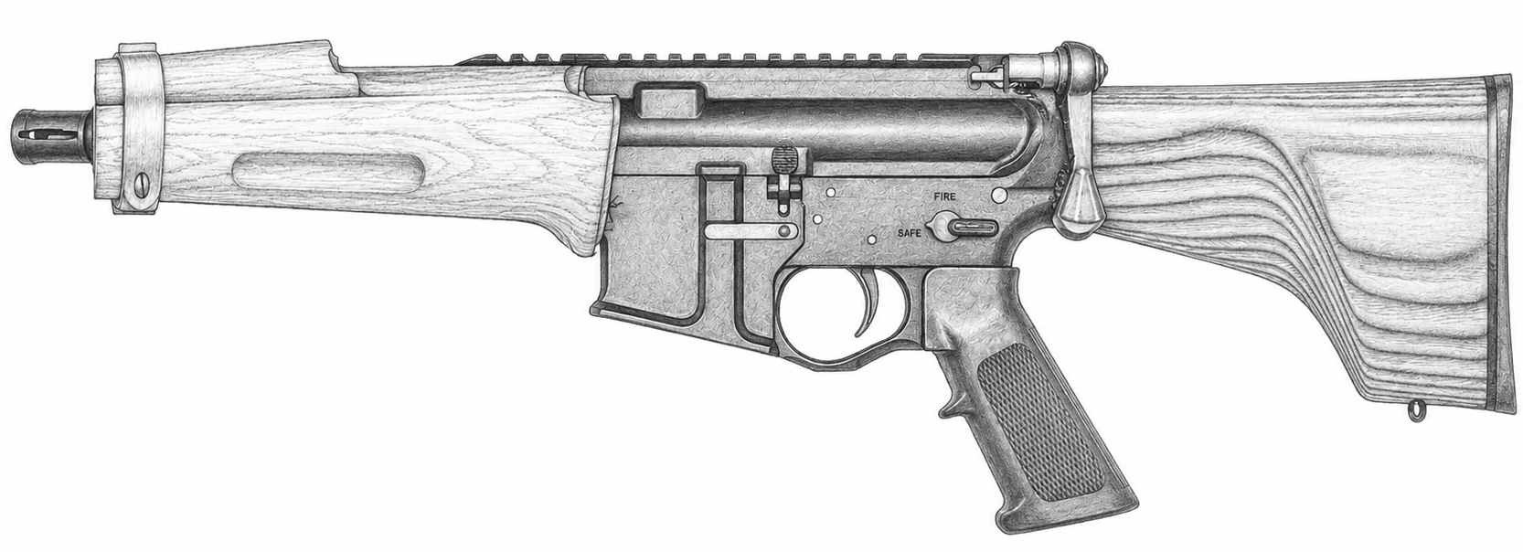SAR-15 Salvage Rifle